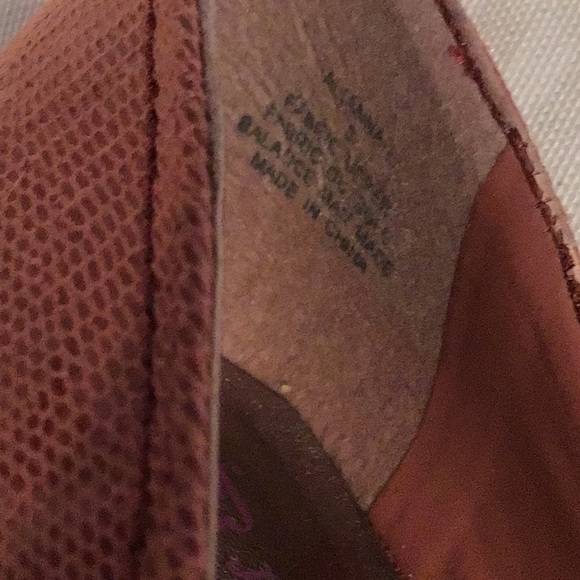 JustFab Coral Peep Toe Platform Stilettos - Picture 3 of 7